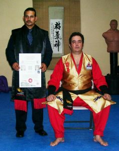 Inst. Eduardo Soberal with Kuk Sa Nim